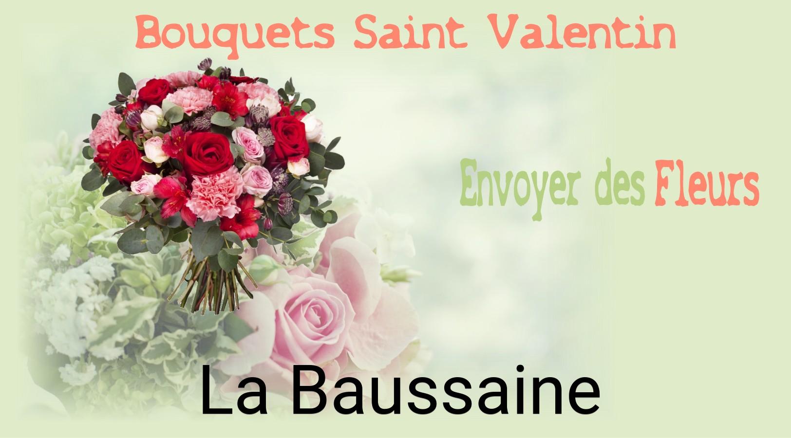 Roses de Saint-Valentin livrées à La Baussaine