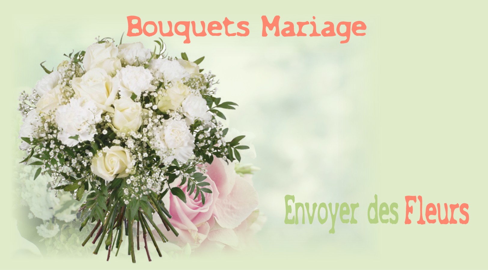 Bouquet de mariage à faire livrer à La Baussaine